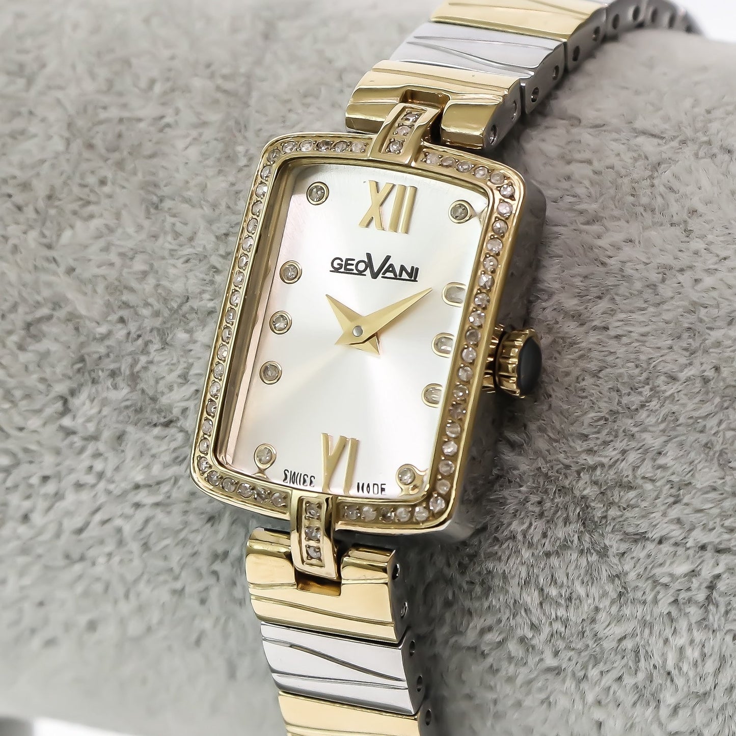 Geovani Diamond Swiss Watch GOL571-SG-D-1