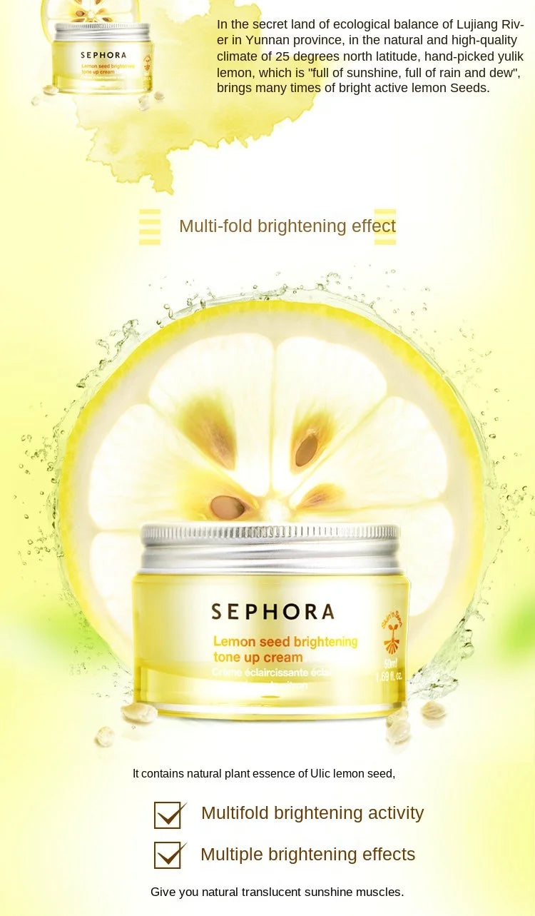 Multi-fold brightening effect natural cream
