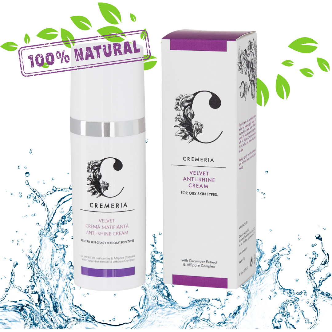 Velvet Mattifying Face Cream for Oily Skin