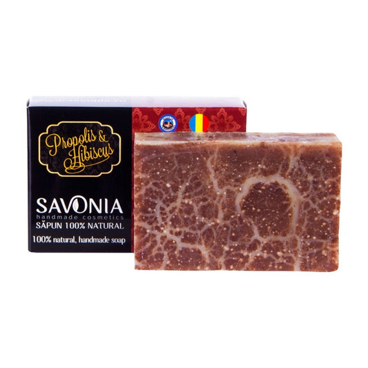 Natural Propolis & Hibiscus Soap - 90g